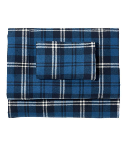 Heritage Chamois Flannel Sheet Collection, Plaid - US 4940
