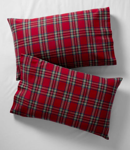 Heritage Chamois Flannel Sheet Collection, Plaid - US 1495