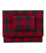 Heritage Chamois Flannel Sheet Collection, Plaid - US 6358