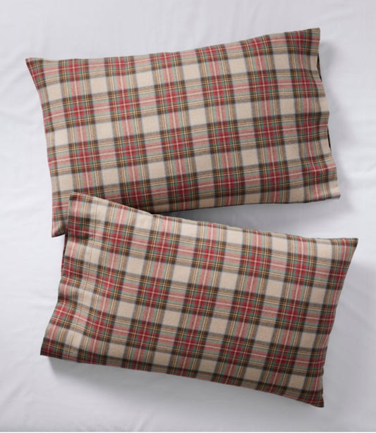 Heritage Chamois Flannel Sheet Collection, Plaid - US 5033