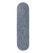 All-Weather Braided Runner, Concentric Pattern Oval - US 5572