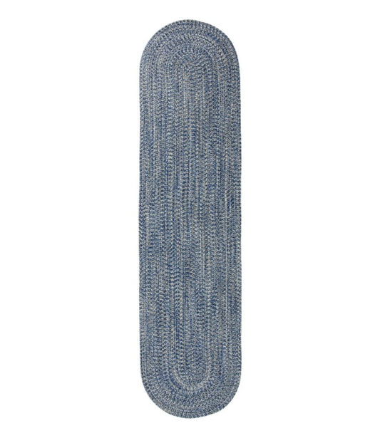 All-Weather Braided Runner, Concentric Pattern Oval - US 5572