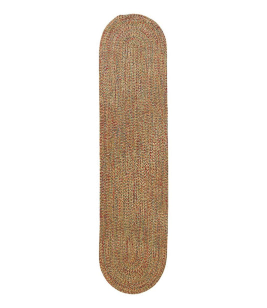 All-Weather Braided Runner, Concentric Pattern Oval - US 5520