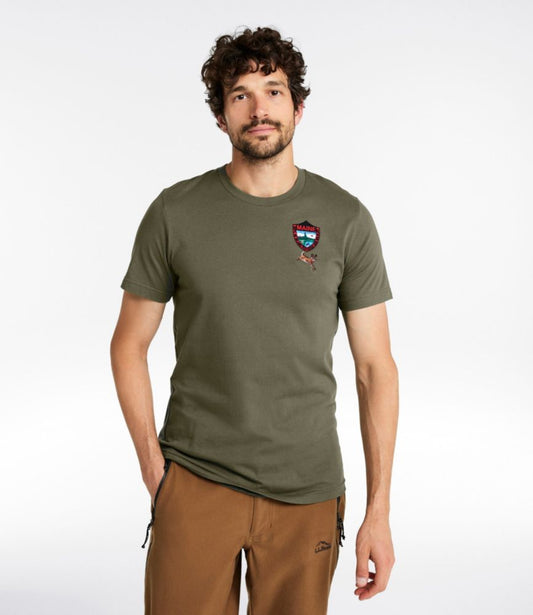 Men's Maine Inland Fisheries and Wildlife Tee, White-Tailed Deer - US 3793