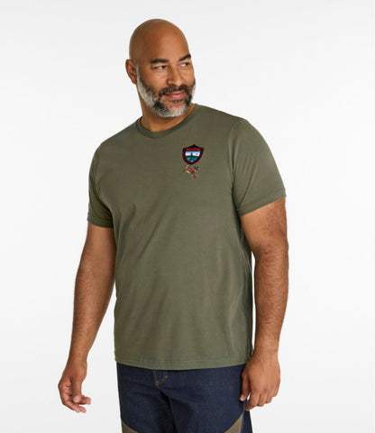 Men's Maine Inland Fisheries and Wildlife Tee, White-Tailed Deer - US 3793