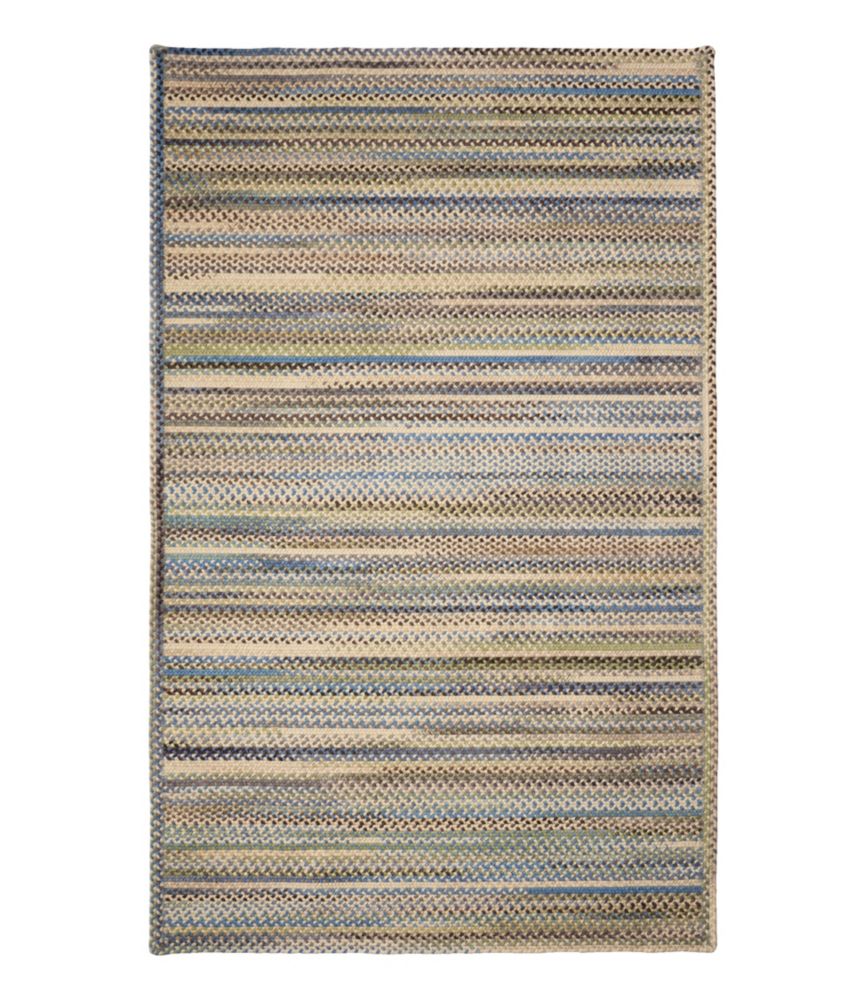 L.L.Bean Braided Wool Rug, Horizontal Braid - US 7215