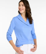 Women's L.L.Bean Pullover, Long-Sleeve Shawl Collar - US 1684
