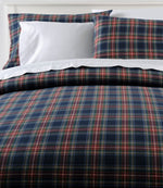 Heritage Chamois Flannel Comforter Cover Collection, Plaid - US 7436