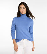 Women's Cotton/Cashmere Sweater, Turtleneck - US 5218