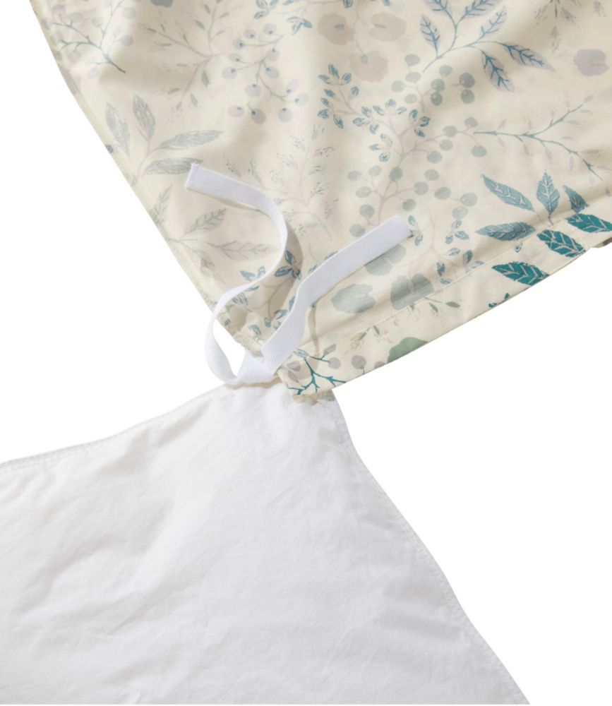 280-Thread-Count Pima Cotton Percale Comforter Cover Collection, Print - US 3847