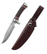 L.L.Bean Stacked Leather Hunting Knife - US 0967