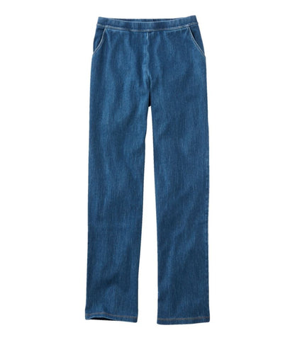 Women's Perfect Fit Pants, Denim Straight-Leg - US 7494