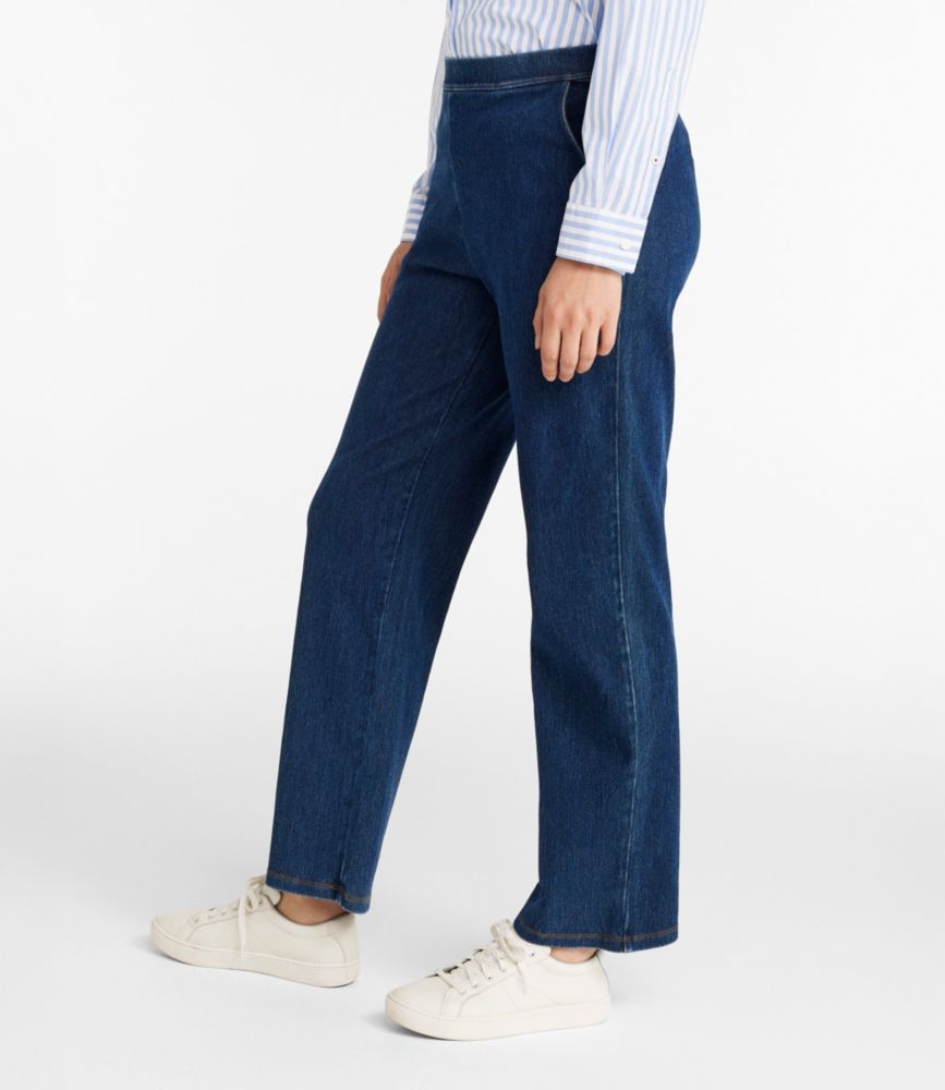 Women's Perfect Fit Pants, Denim Straight-Leg - US 7238