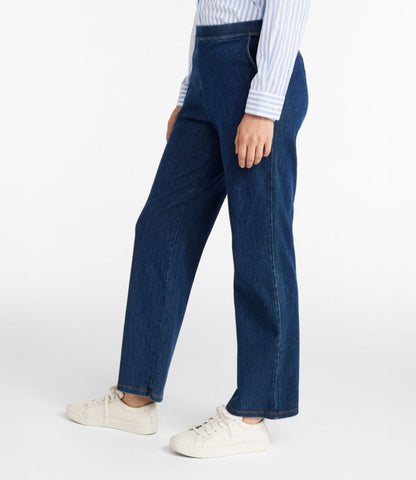 Women's Perfect Fit Pants, Denim Straight-Leg - US 7238