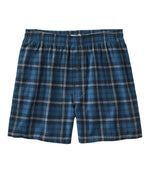 Men's Scotch Plaid Flannel Boxers - US 1777