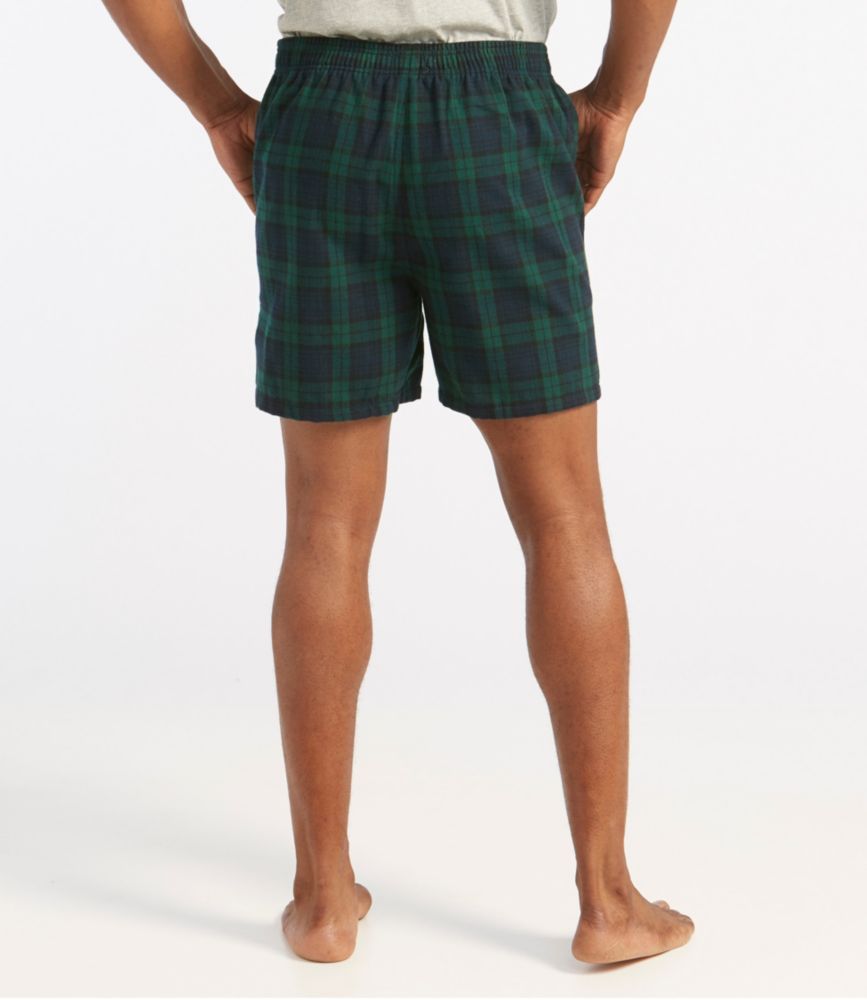 Men's Scotch Plaid Flannel Boxers - US 8047