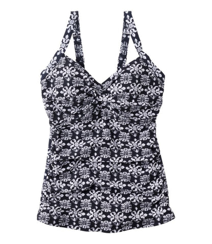 Women's Shaping Swimwear, Tankini Top Print - US 7015