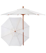 Sunbrella Market Umbrella, Wood - US 6051