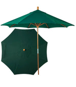 Sunbrella Market Umbrella, Wood - US 2809