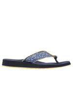 Women's Maine Isle Flip-Flops, Woven Print - US 5313