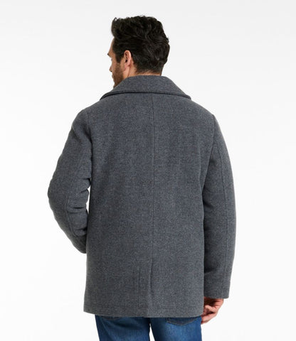 Men's L.L.Bean Wool Peacoat - US 7241