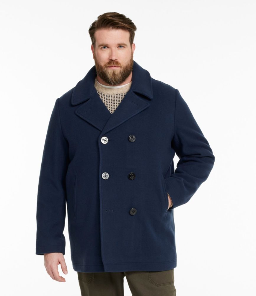 Men's L.L.Bean Wool Peacoat - US 3465