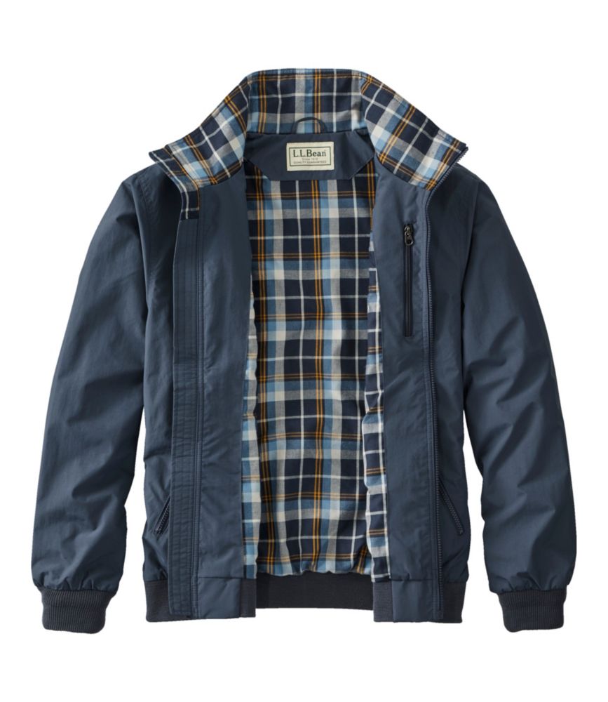 Men's Warm-Up Jacket, Flannel-Lined - US 3933