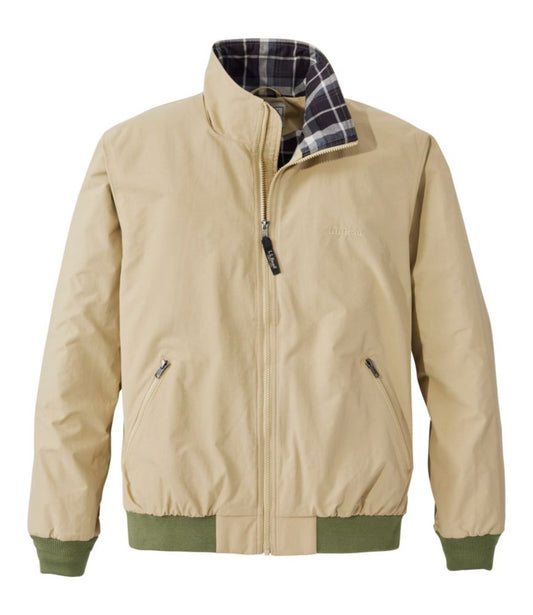 Men's Warm-Up Jacket, Flannel-Lined - US 7419