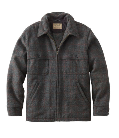 Men's Maine Guide Zip-Front Jac-Shirt, Plaid - US 1878
