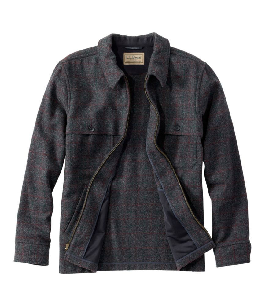 Men's Maine Guide Zip-Front Jac-Shirt, Plaid - US 1878