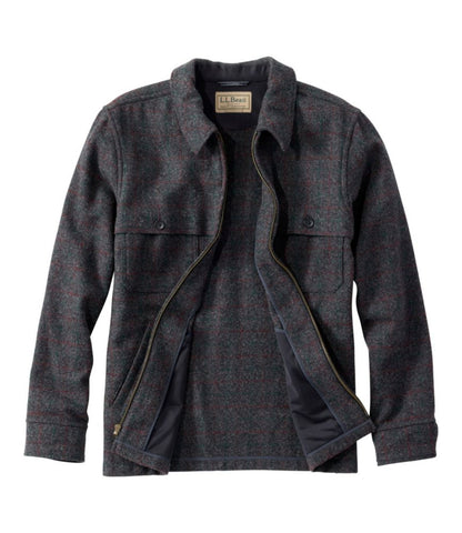 Men's Maine Guide Zip-Front Jac-Shirt, Plaid - US 1878