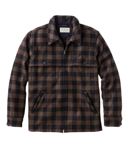 Men's Maine Guide Zip-Front Jac-Shirt, Plaid - US 2984