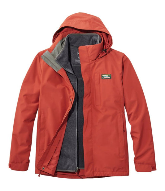 Men's L.L.Bean Sweater Fleece 3-in-1 Jacket - US 7154