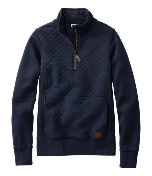 Women's Quilted Quarter-Zip Pullover - US 5272