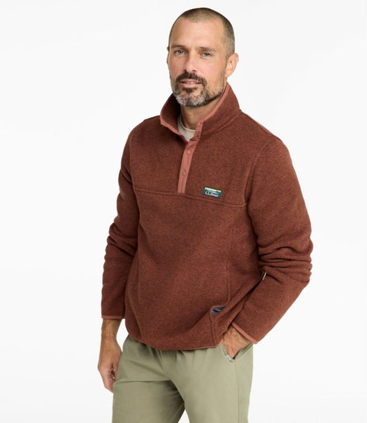 Men's L.L.Bean Sweater Fleece Pullover - US 7082