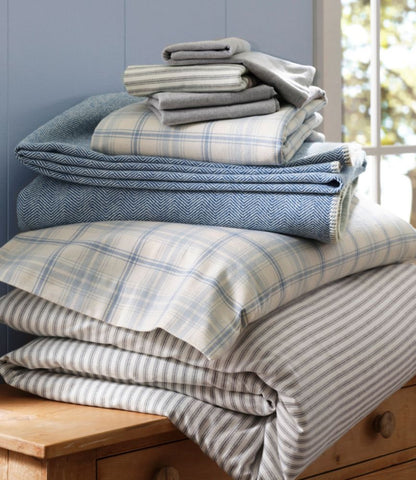 Ultrasoft Comfort Flannel Comforter Cover Collection, Stripe - US 1162