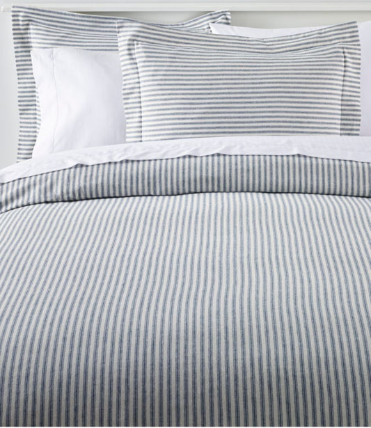 Ultrasoft Comfort Flannel Comforter Cover Collection, Stripe - US 8676
