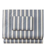 Sunwashed Percale Sheet Collection, Stripe - US 5444
