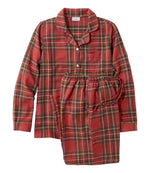 Women's Scotch Plaid Flannel Pajamas - US 0306