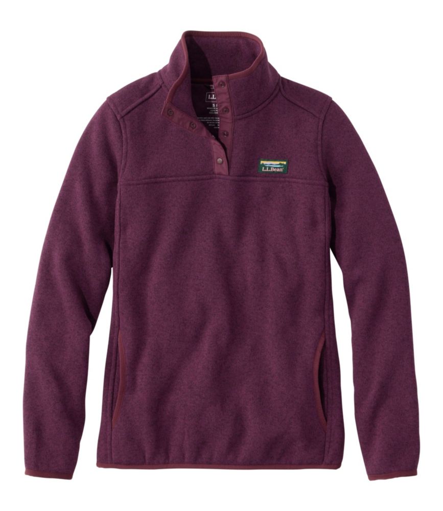 Women's L.L.Bean Sweater Fleece Pullover - US 4588