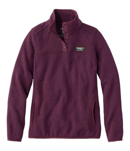 Women's L.L.Bean Sweater Fleece Pullover - US 4588