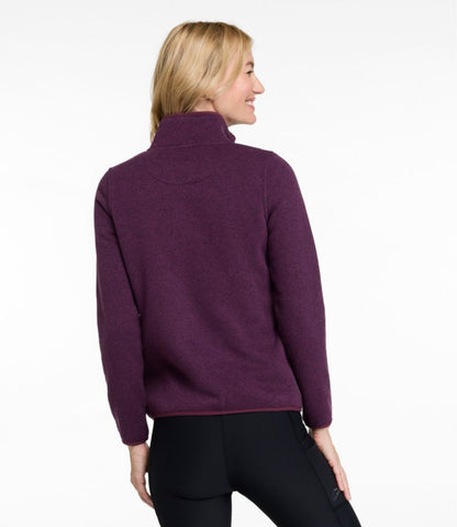 Women's L.L.Bean Sweater Fleece Pullover - US 4588