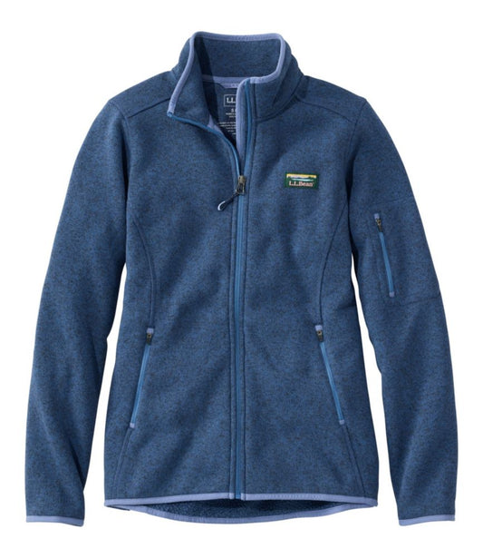 Women's L.L.Bean Sweater Fleece Full-Zip Jacket - US 5413