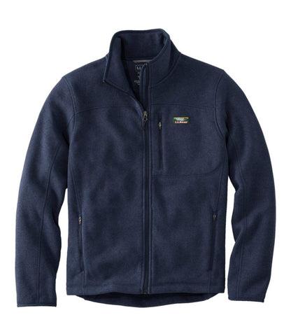 Men's L.L.Bean Sweater Fleece Full-Zip Jacket - US 4731