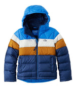 Kids' Bean's Down Jacket, Colorblock - US 2866