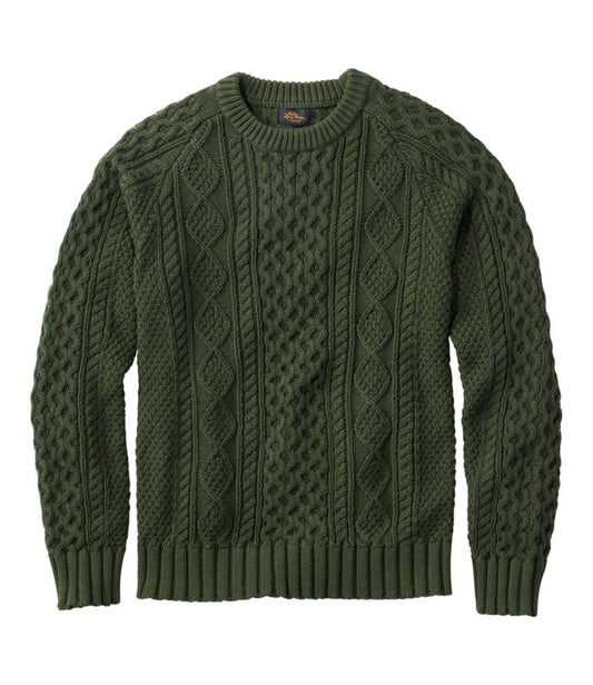 Men's Signature Cotton Fisherman Sweater - US 3544