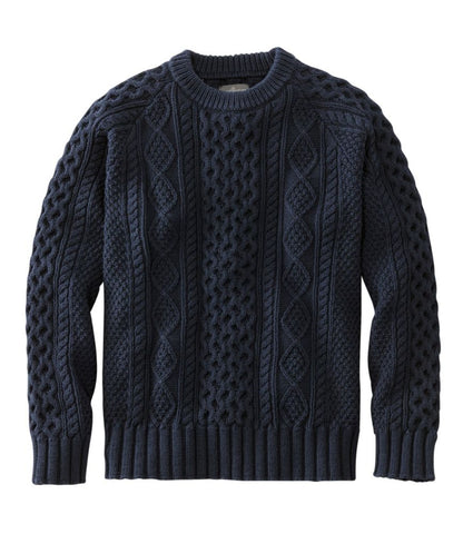 Men's Signature Cotton Fisherman Sweater - US 2875