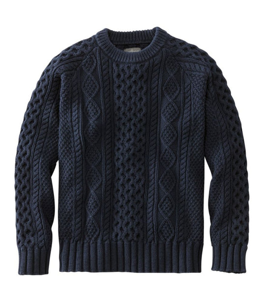 Men's Signature Cotton Fisherman Sweater - US 2875