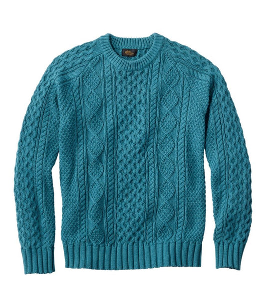 Men's Signature Cotton Fisherman Sweater - US 6474