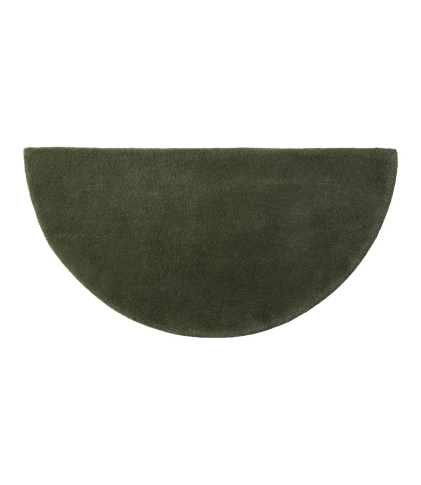 Wool Hearth Rug, Crescent - US 2031